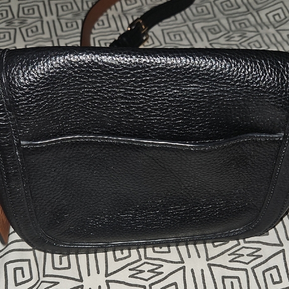 Coach Black Pebbled Leather Crossbody Bag - Picture 5 of 5